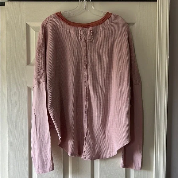 We The Free by Free People Jason Ringer Tee in Pink - Picture 4 of 4